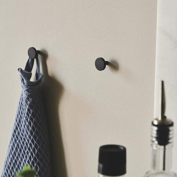 MOUD Home DOT knage eller greb i 2,5 cm i sort