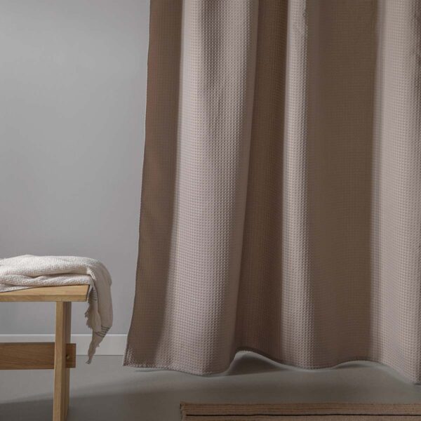 MOUD Home waffle Badeforhæng i khaki