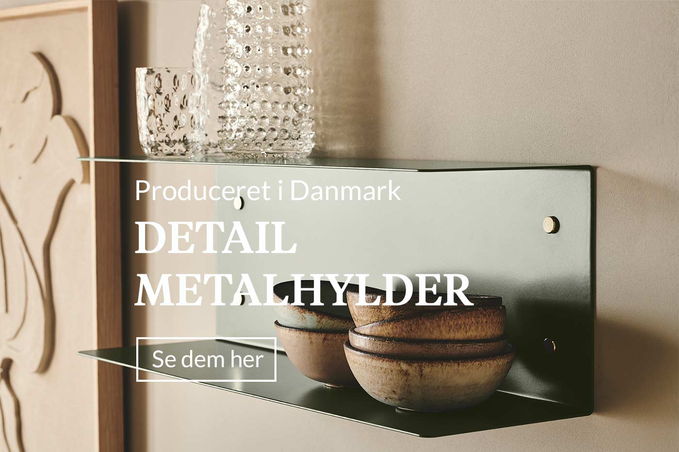 MOUD Home metal hylde produceret i Danmark