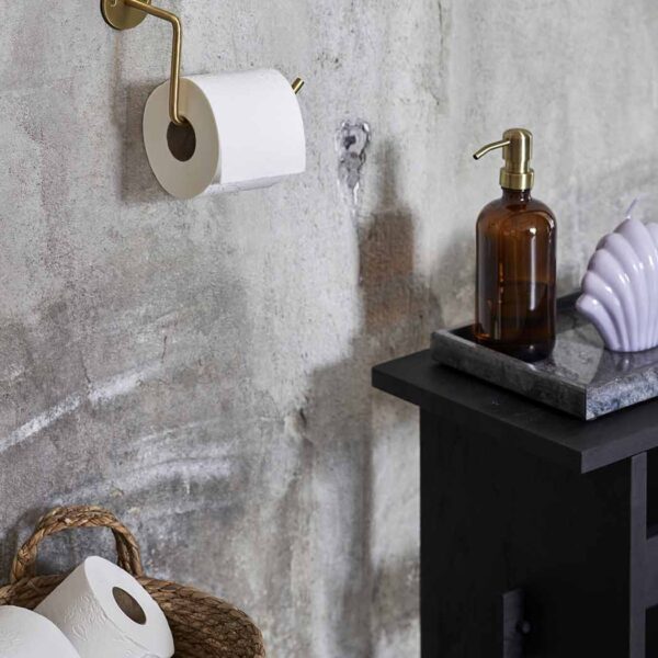 MOUD Home wall toiletrulleholder i messing