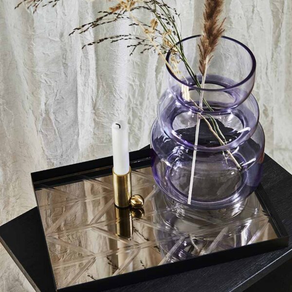 MOUD Home curve vase lilla