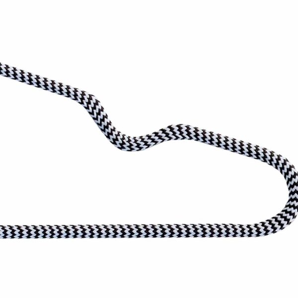 MOUD Home hang bøjle betrukket med stof i sort og hvid