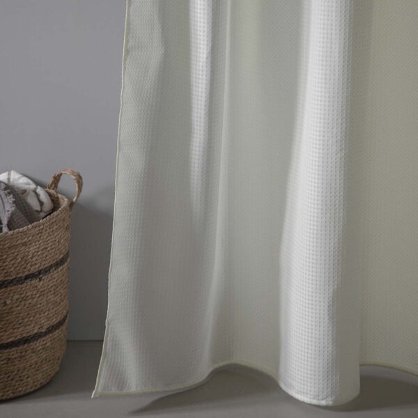 MOUD Home Waffle badeforhæng i beige