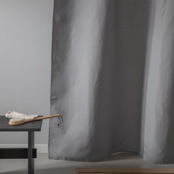 MOUD Home waffle badeforhæng i sort