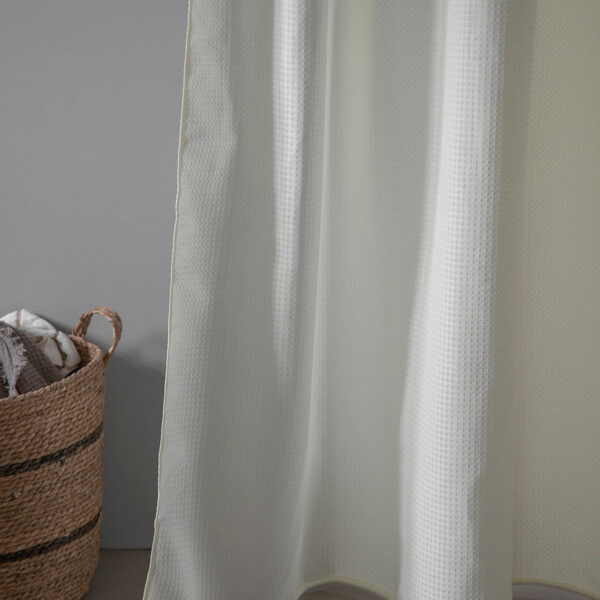 MOUD Home Waffle badeforhæng i beige