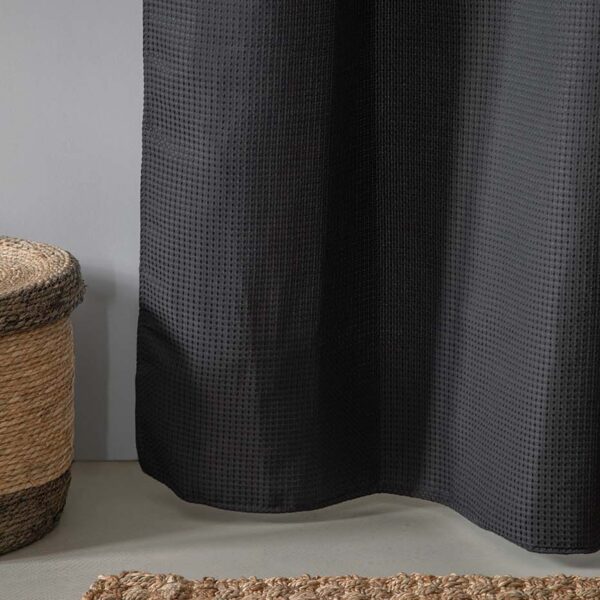 MOUD Home waffle badeforhæng i sort