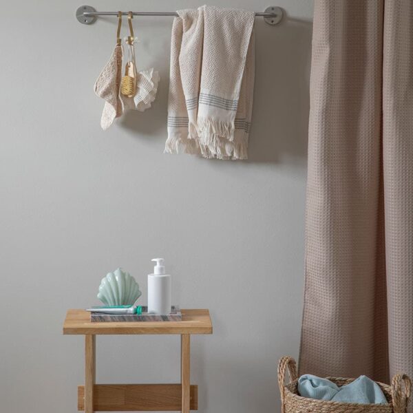 MOUD Home Wall bøjlestang i børstet stål