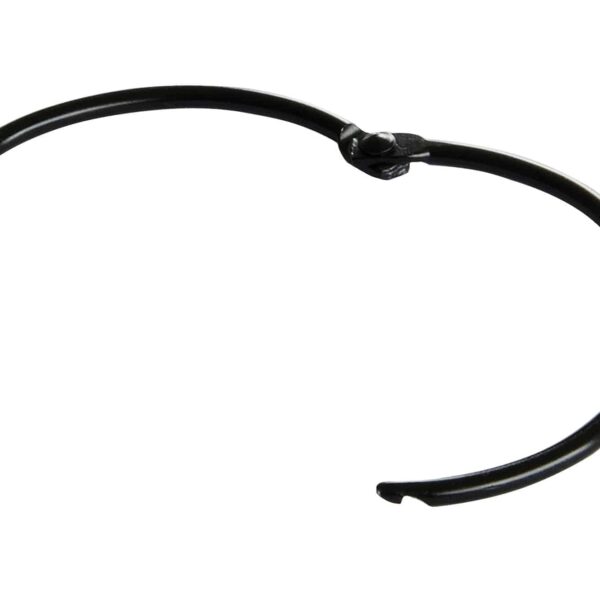 MOUD Home Circle badeforhængsringe sort