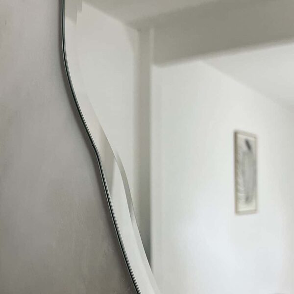 MOUD Home Cloud spejl - 60x60 cm - organiske former