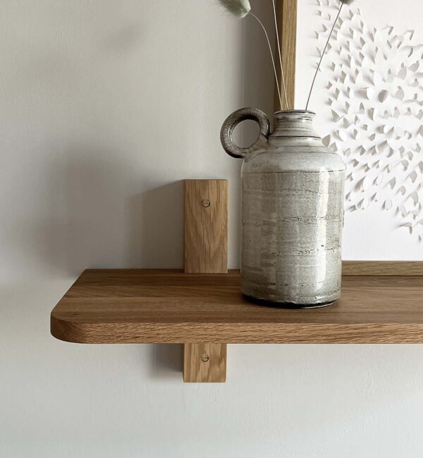 MOUD Home Nord egetræshylde 60 cm