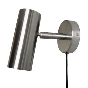 MOUD Home kyst væglampe i børstet stål